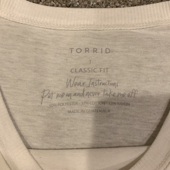 Torrid Size 1 shirt - Picture 2 of 3